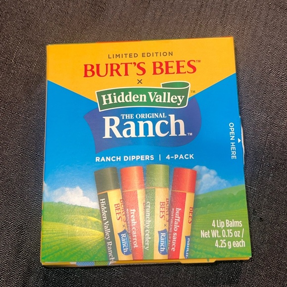 Burt's Bees x Hidden Valley Ranch Dippers Lip Balms - Picture 1 of 2